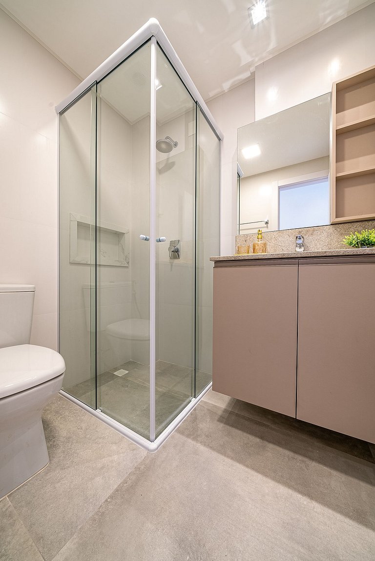 Duplex beira mar em Bombas com vista