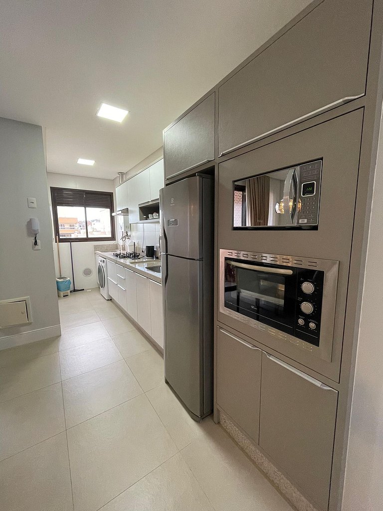 Apartamento com vista pro mar em Bombas
