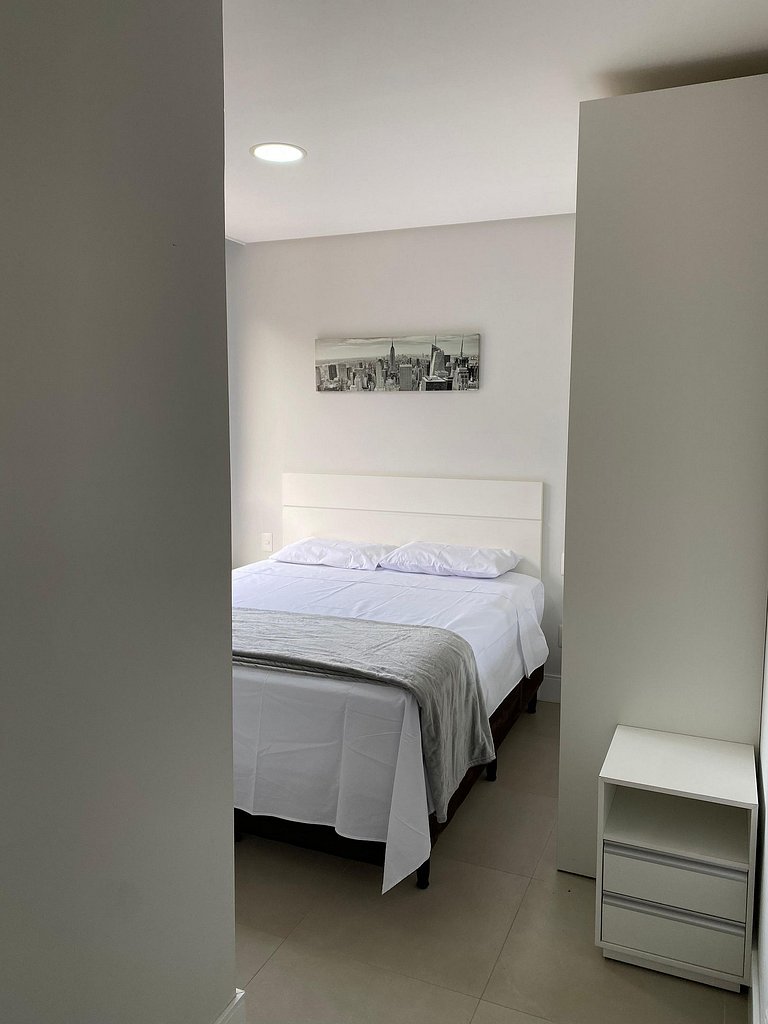 Apartamento com vista pro mar em Bombas