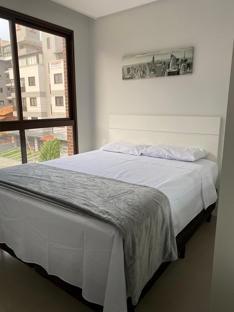 Apartamento com vista pro mar em Bombas