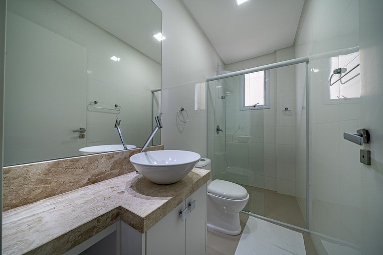 Apartamento à 30 metros da praia de Canto Grande