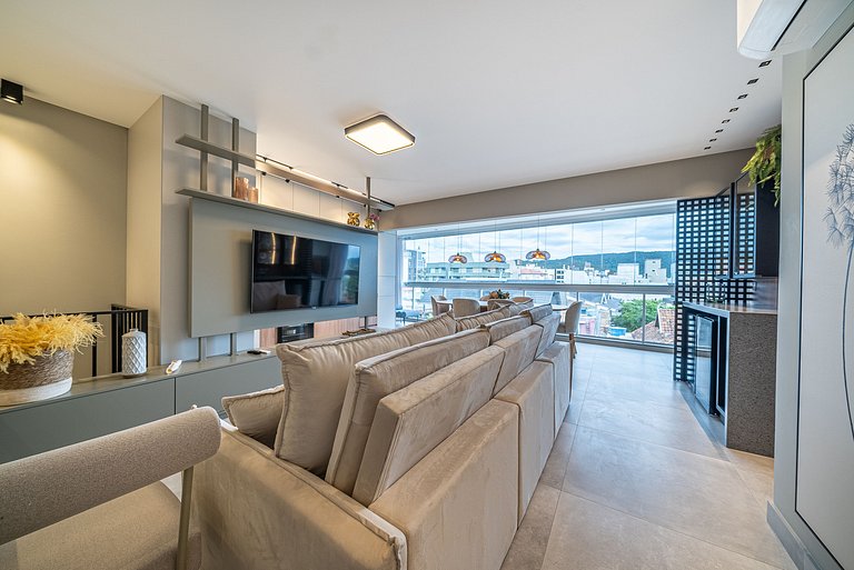 Acogedor dúplex con vistas al mar en Bombas
