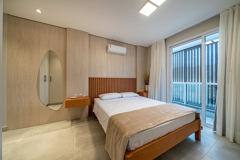 Acogedor dúplex con vistas al mar en Bombas