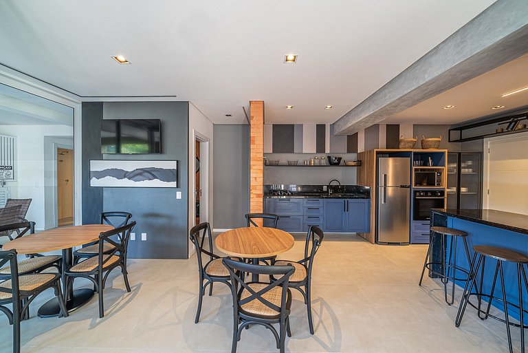 Apartamento 2 suítes no coração de Mariscal
