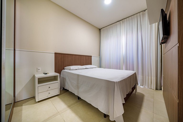 Apartamento 2 suítes no centro de Bombinhas