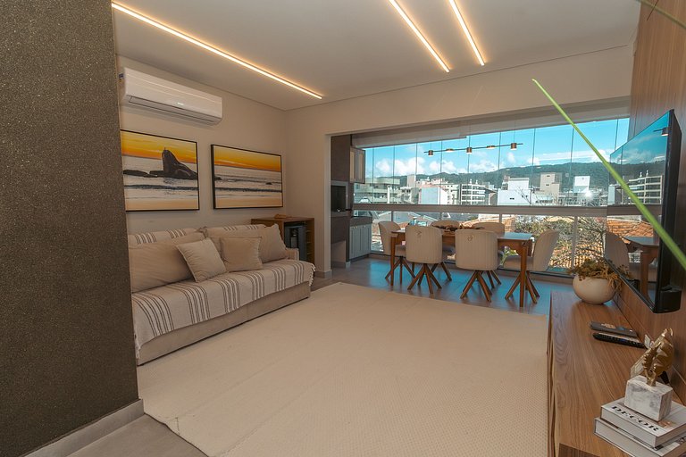 Dúplex con vista al mar en Bombas