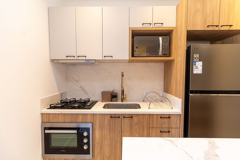 Apartamento novo para família 2 suítes Bombas