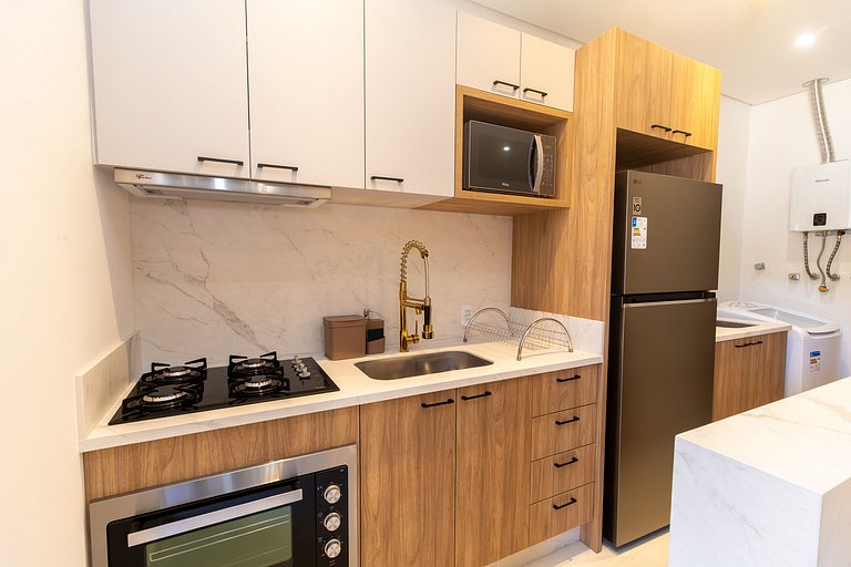 Apartamento novo para família 2 suítes Bombas