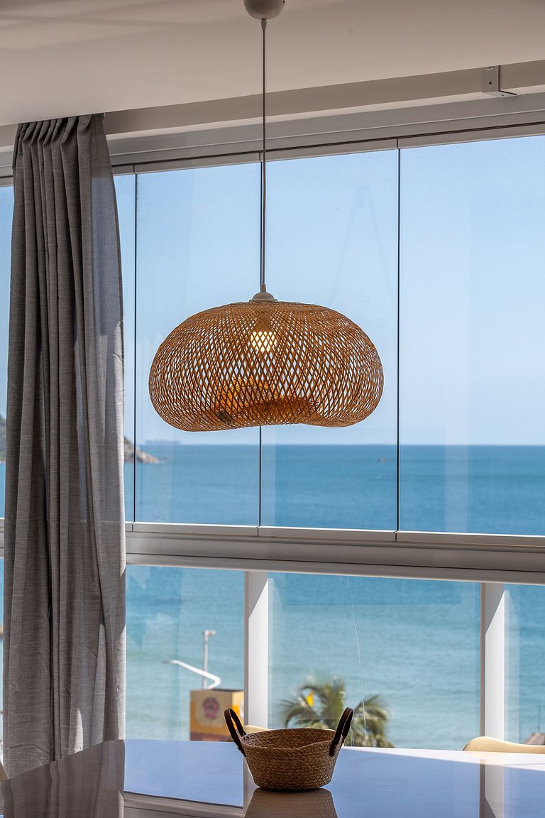 Vista al mar en Bombas, 3 suites.