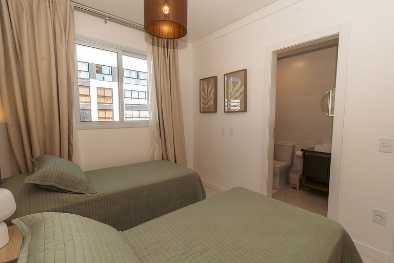 Vista al mar en Bombas, 3 suites.