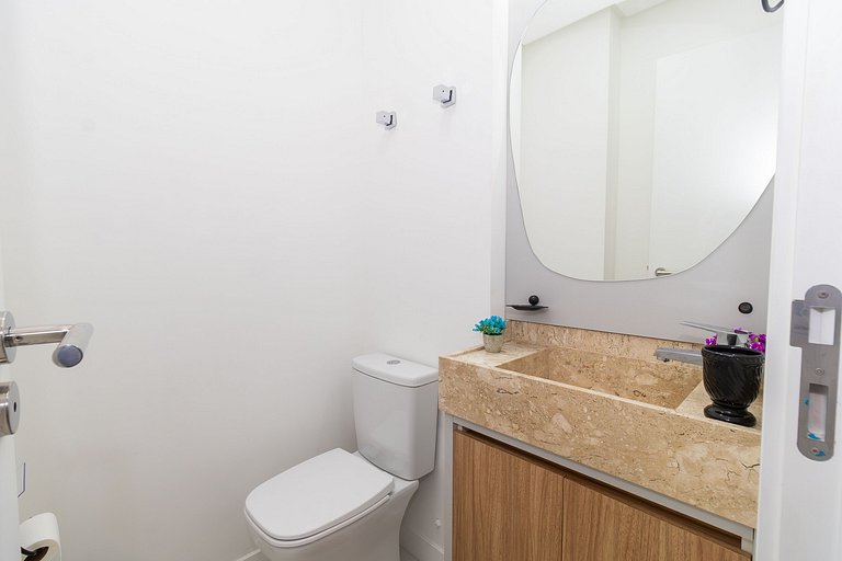 Apartamento nuevo para familia, 2 suites, Bombas