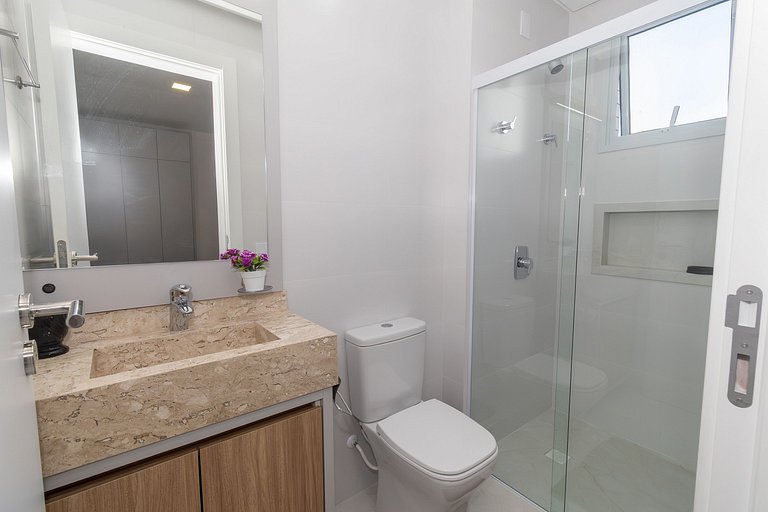 Apartamento nuevo para familia, 2 suites, Bombas