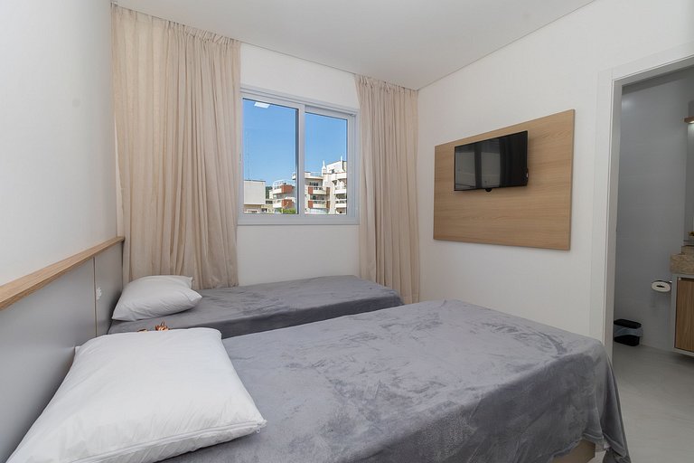 Apartamento nuevo para familia, 2 suites, Bombas