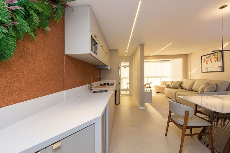 Apartamento de 2 suites cerca del mar