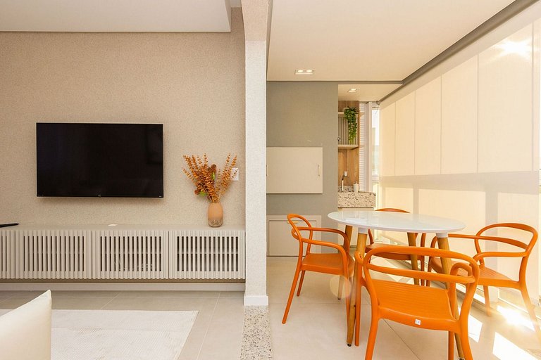Apartamento de 2 suites cerca del mar