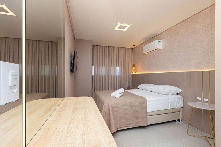 Apartamento 2 suítes perto do mar