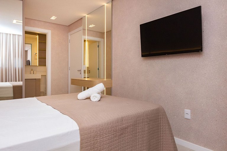 Apartamento de 2 suites cerca del mar
