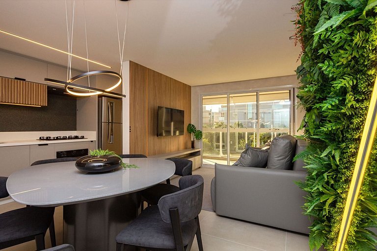 Apartamento 2 suítes no coração de Mariscal