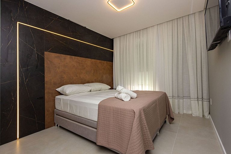 Apartamento 2 suítes no coração de Mariscal
