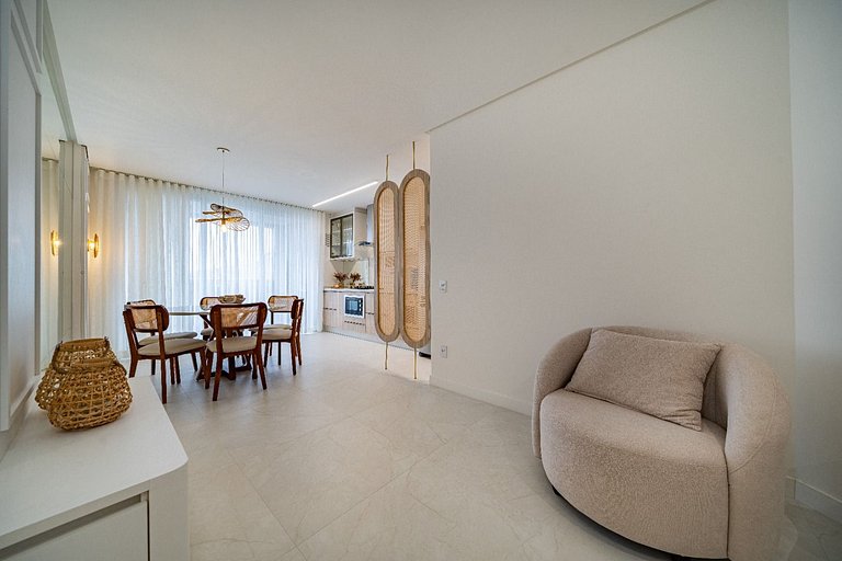 Vista al mar en Bombas, 2 suites.